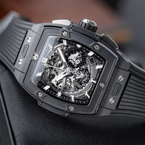 Hublot Spirit of Big Bang BLACK MAGIC Skeleton Box & Papers 